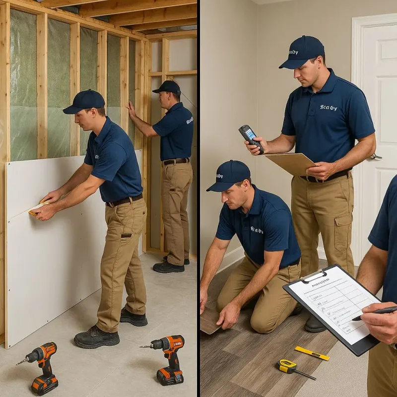 Repairs and Reconstruction process in Elmont, NY